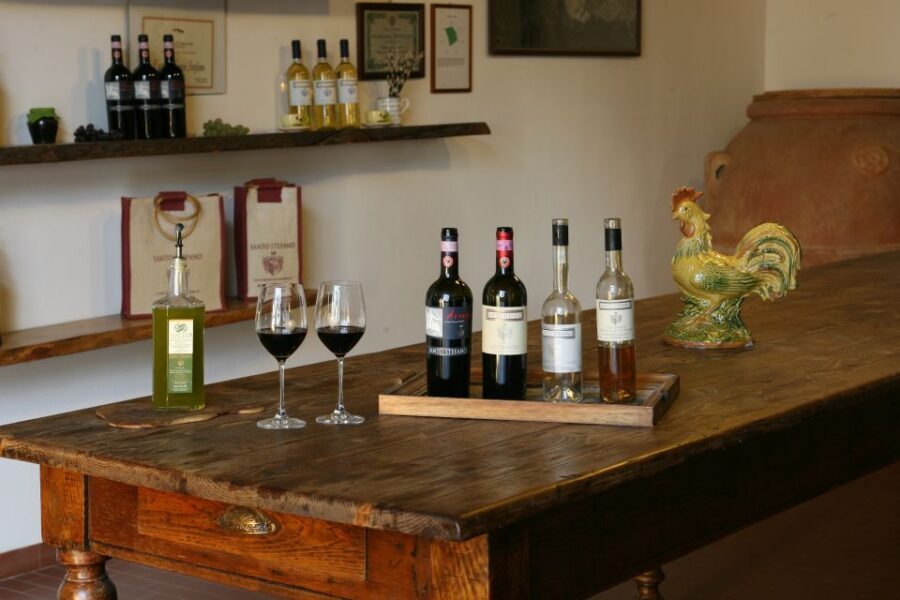 Chianti: Wine and Olive Oil Tasting with Cellar Tour - Entering the farmhouse grounds and getting oriented fast