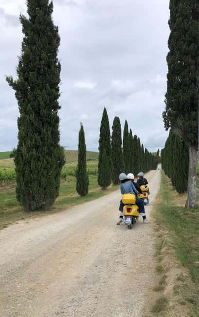 From Siena/Badesse: Vespa & Chianti Tour in the Tuscan Hills - The Vespa Game Plan: Automatic, Helmeted, and Skills Checked