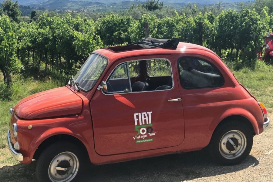 From Siena: Day Tour in a Vintage Fiat 500 with Winery - From Siena to the Chianti Hills in a Vintage Fiat 500