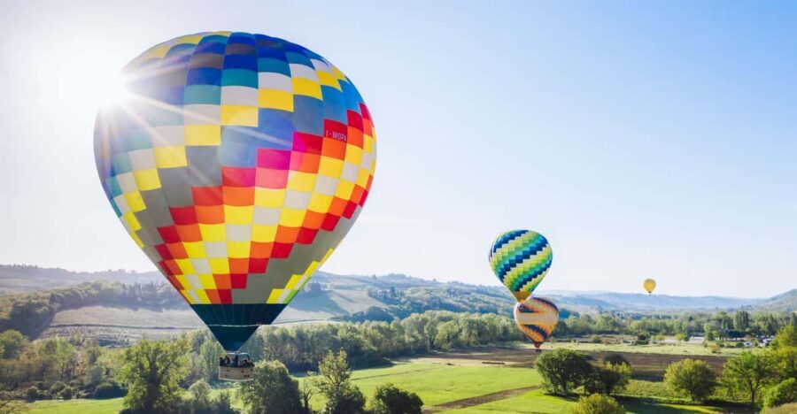 Hot Air Balloon, Pienza, Montalcino, Val D'orcia - Quick Hits Before You Go