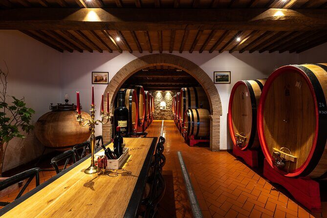Montalcino: Cellar Tour, Brunello Tasting and Appetisers - Key points before you book