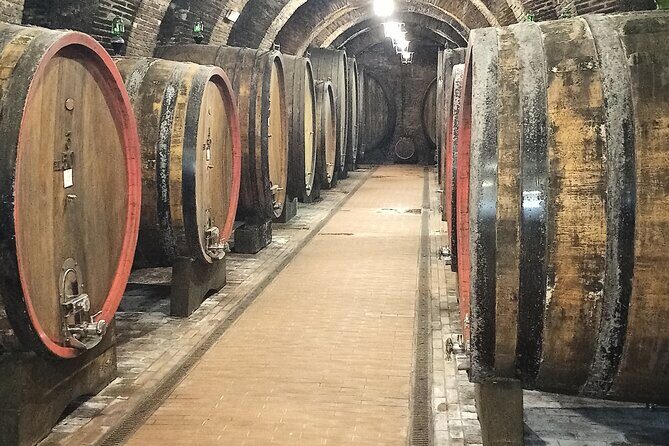 PRIVATE TOUR: Savor Exquisite Wines: Brunello & Nobile Wine Tour - Pienza: pecorino in the shops and a walking loop on the walls