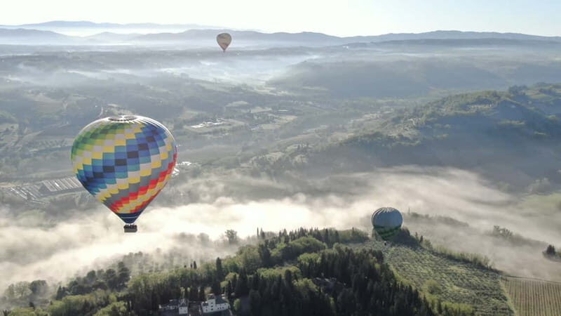 Siena: Balloon Flight Over Tuscany with a Glass of Wine - What Changes With Wind: Altitude 500 to 3,000 Feet