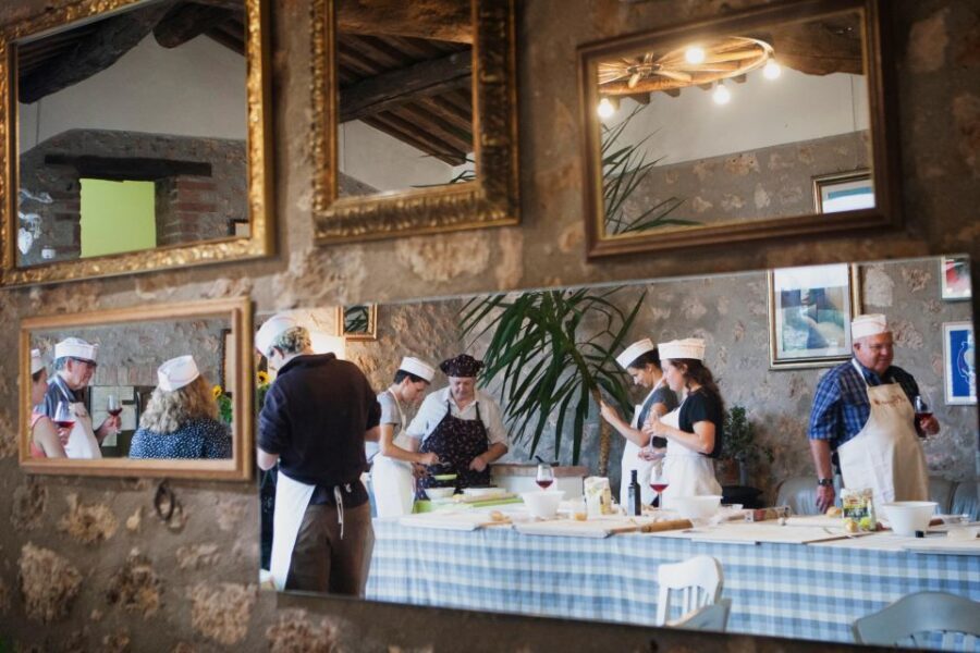 Siena countryside: cooking class in a real Tuscan farmhouse - Hands-on pasta: ravioli, tagliatelle, pici, and gnocchi