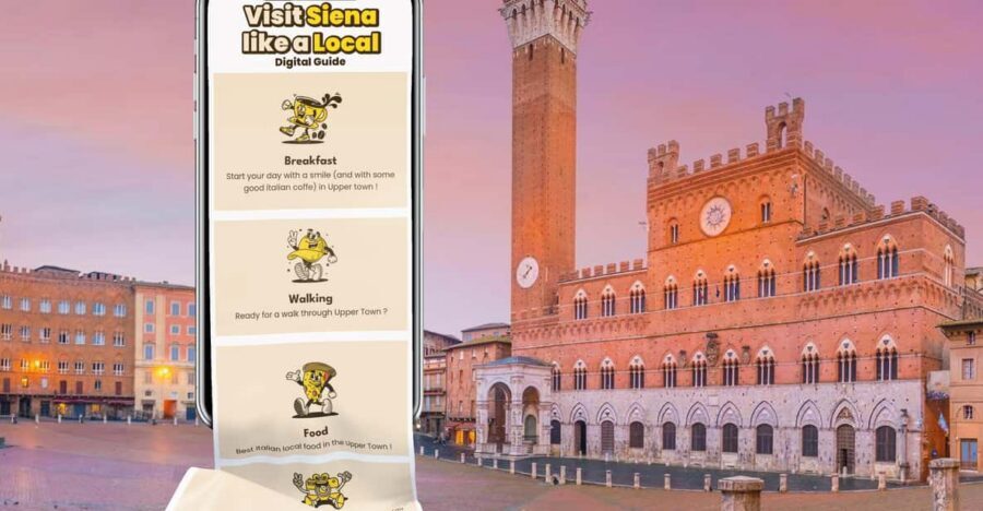 Siena: Digital Guide made with a Local for your Tour - Solo Siena with a local in your pocket