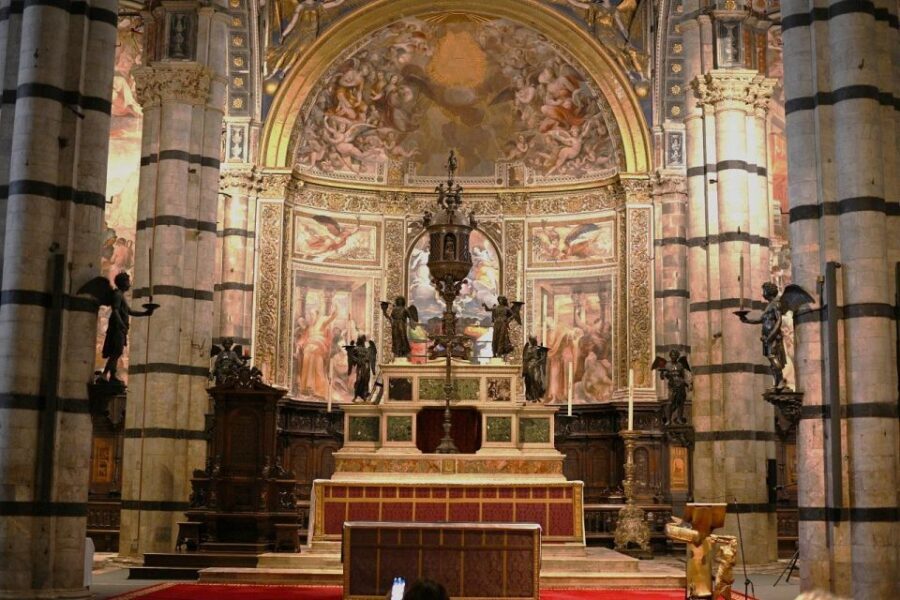 Siena Walking Tour with Cathedral and Crypt & Museum Option - Contradas, Old Ghetto corners, and the Palio story that actually clicks