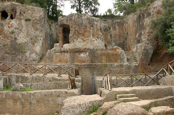 The Maremma - Stop 3: Parco Archeologico Città del Tufo—plan for the separate ticket