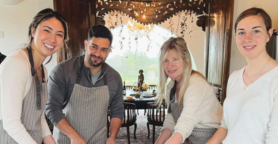 Tuscan Culinary Secrets Unveiled: Cooking Class & Dinner - Monte Chiaro Estate: where the lesson starts with the setting