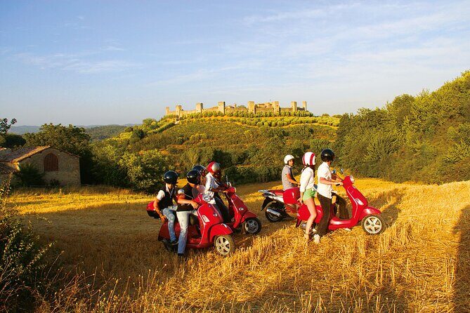 Vespa Tour in Chianti Small Group from Florence - Stop 3: Monteriggioni Village Time (Explore on Your Own)
