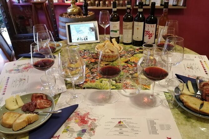 Wine Class - Tuscan Classics - Group size, pours, and why the guide matters